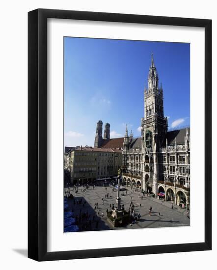 City Hall on Marienplatz, Munich, Bavaria, Germany, Europe-Yadid Levy-Framed Photographic Print