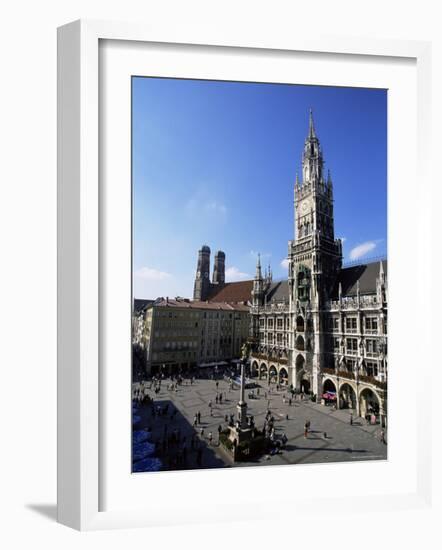 City Hall on Marienplatz, Munich, Bavaria, Germany, Europe-Yadid Levy-Framed Photographic Print