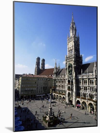 City Hall on Marienplatz, Munich, Bavaria, Germany, Europe-Yadid Levy-Mounted Photographic Print