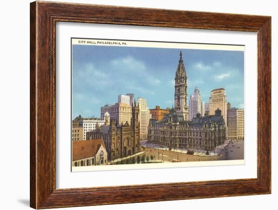 City Hall, Philadelphia, Pennsylvania-null-Framed Art Print