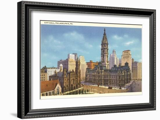 City Hall, Philadelphia, Pennsylvania-null-Framed Art Print