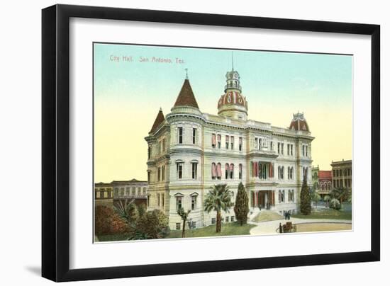 City Hall, San Antonio-null-Framed Art Print