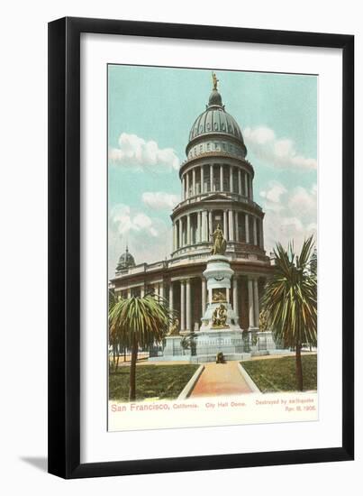 City Hall, San Francisco, California-null-Framed Art Print