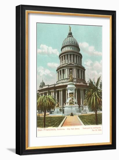 City Hall, San Francisco, California-null-Framed Art Print