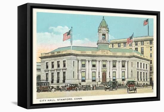 City Hall, Stamford, Connecticut-null-Framed Stretched Canvas