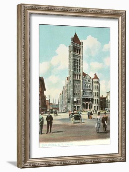 City Hall, Syracuse, New York-null-Framed Art Print