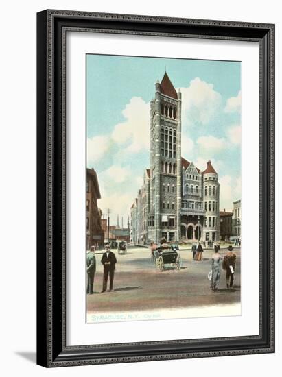 City Hall, Syracuse, New York-null-Framed Art Print