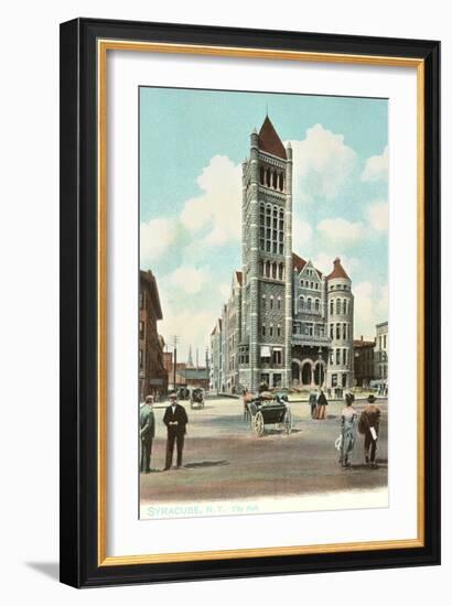 City Hall, Syracuse, New York-null-Framed Art Print