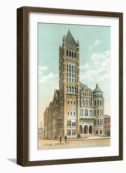 City Hall, Syracuse-null-Framed Art Print