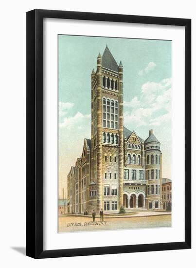 City Hall, Syracuse-null-Framed Art Print