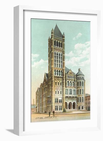 City Hall, Syracuse-null-Framed Art Print