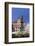 City hall with fountain on the marketplace, Tübingen, Baden-Wurttemberg, Germany-Markus Lange-Framed Photographic Print