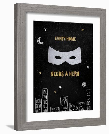 City Hero-Clara Wells-Framed Art Print