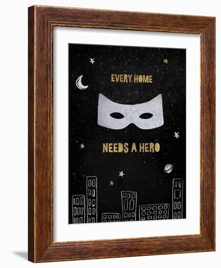 City Hero-Clara Wells-Framed Art Print