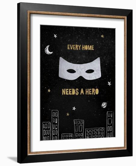 City Hero-Clara Wells-Framed Art Print