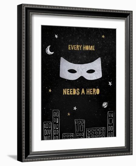 City Hero-Clara Wells-Framed Art Print
