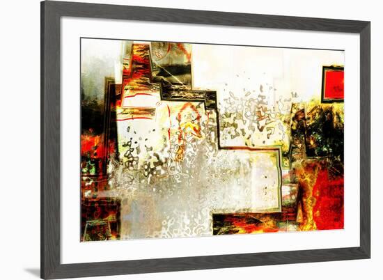 City III-Jean-François Dupuis-Framed Art Print