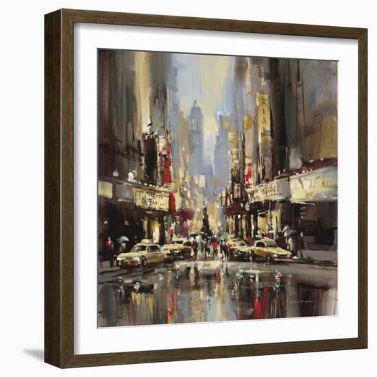 City Impression-Brent Heighton-Framed Art Print