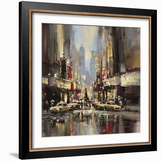 City Impression-Brent Heighton-Framed Art Print