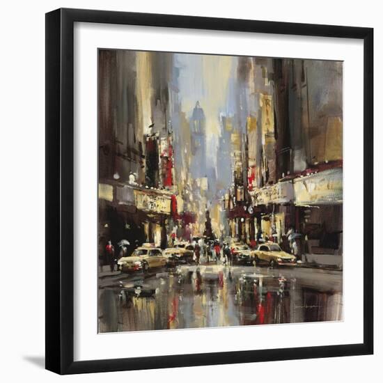 City Impression-Brent Heighton-Framed Art Print