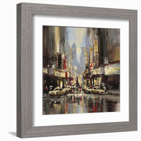 City Impression-Brent Heighton-Framed Art Print
