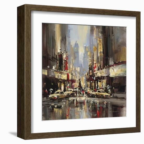 City Impression-Brent Heighton-Framed Art Print