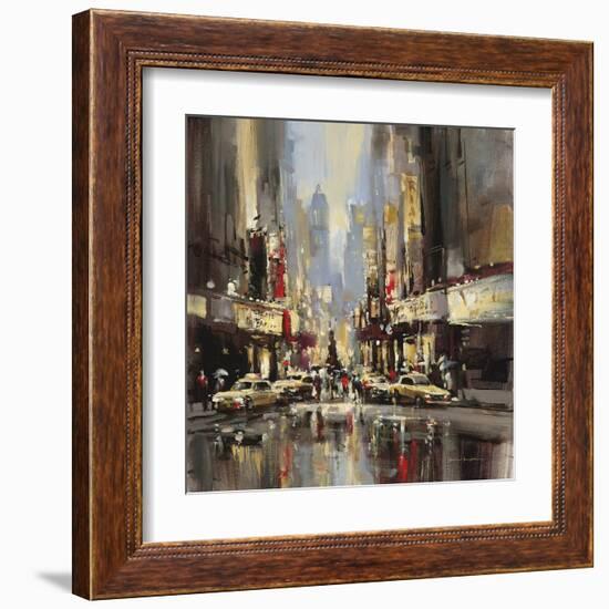 City Impression-Brent Heighton-Framed Art Print