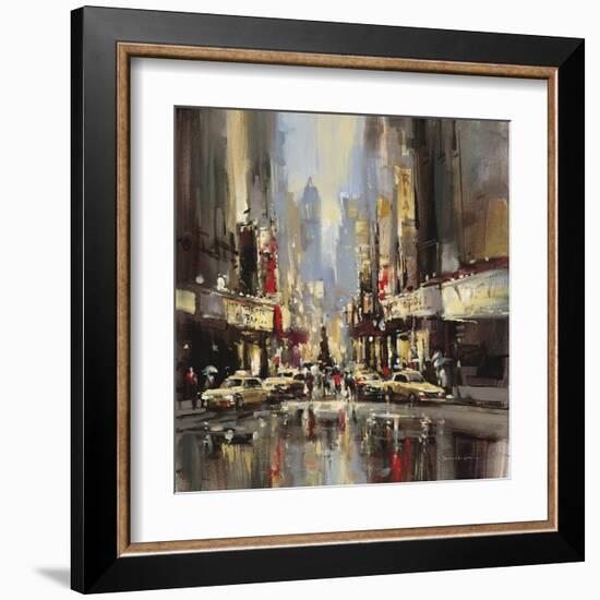 City Impression-Brent Heighton-Framed Art Print
