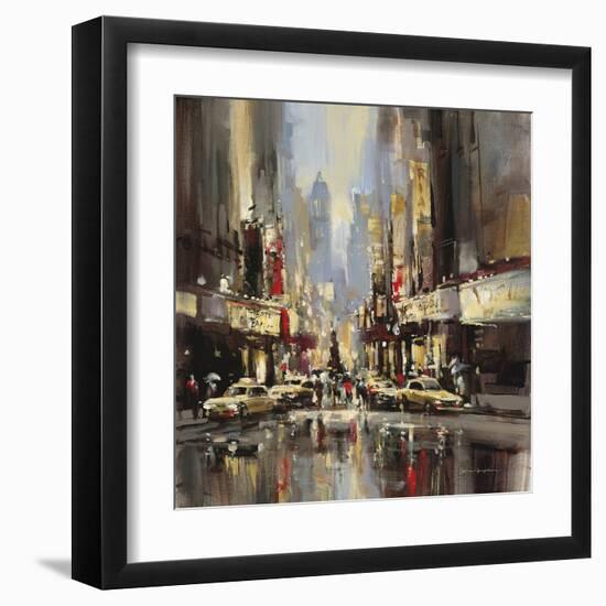 City Impression-Brent Heighton-Framed Art Print