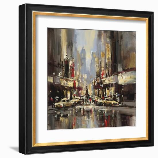 City Impression-Brent Heighton-Framed Art Print