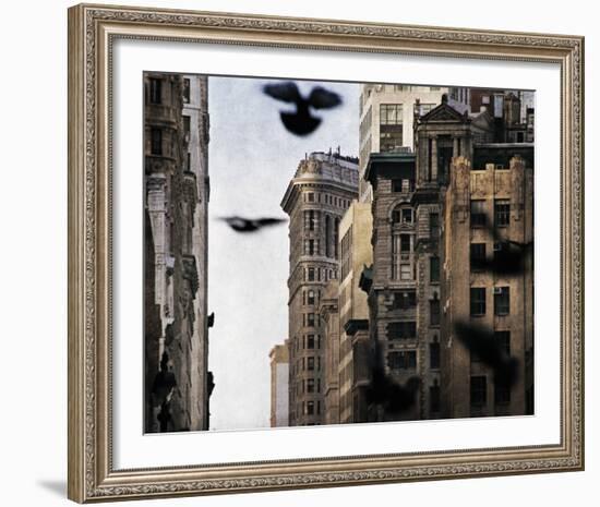 City in Flight-Pete Kelly-Framed Giclee Print