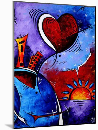 City In Motion-Megan Aroon Duncanson-Mounted Art Print