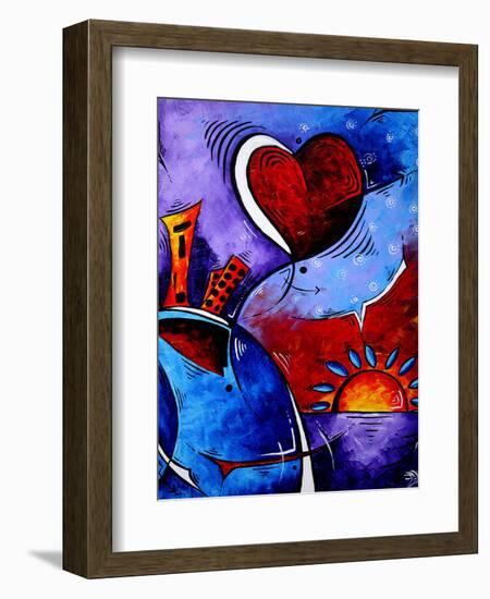 City In Motion-Megan Aroon Duncanson-Framed Art Print