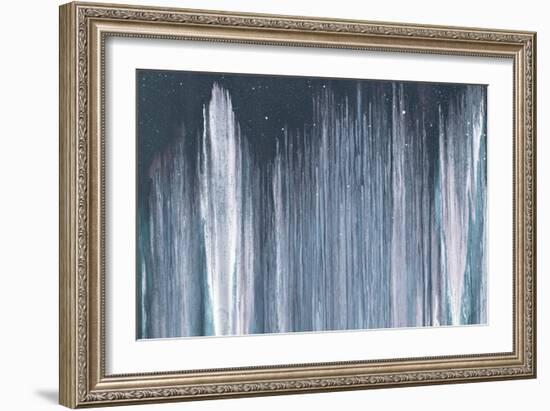 City in the Night-Roberto Gonzalez-Framed Art Print