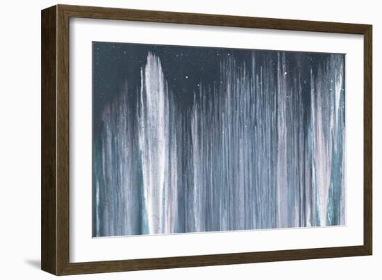 City in the Night-Roberto Gonzalez-Framed Art Print