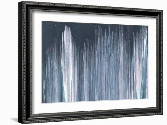 City in the Night-Roberto Gonzalez-Framed Art Print