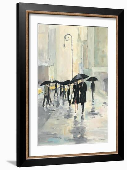 City in the Rain-Avery Tillmon-Framed Art Print