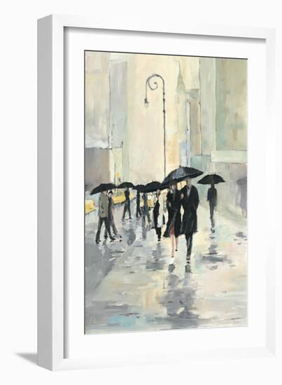 City in the Rain-Avery Tillmon-Framed Art Print