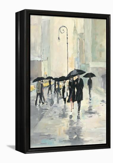 City in the Rain-Avery Tillmon-Framed Stretched Canvas