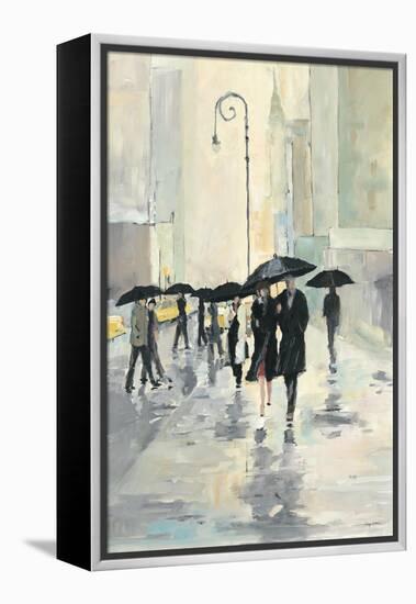 City in the Rain-Avery Tillmon-Framed Stretched Canvas