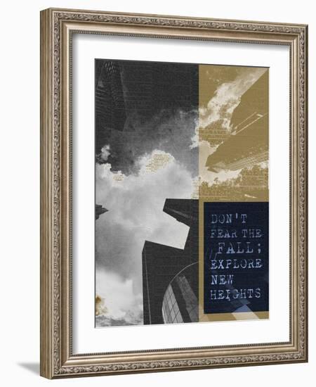 City Inspired II-Shelley Lake-Framed Photographic Print