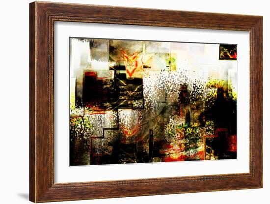 City IV-Jean-François Dupuis-Framed Art Print