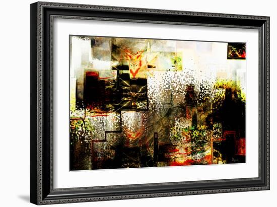 City IV-Jean-François Dupuis-Framed Art Print