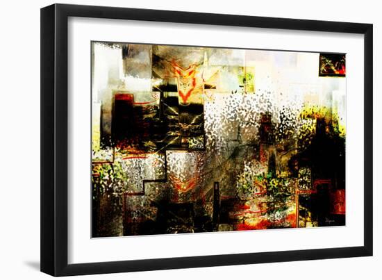 City IV-Jean-François Dupuis-Framed Art Print