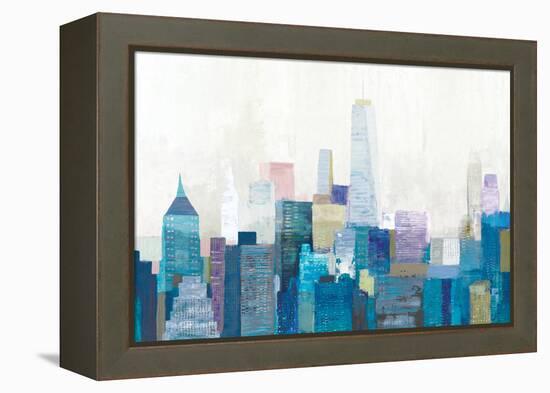 City Life II-Allison Pearce-Framed Stretched Canvas