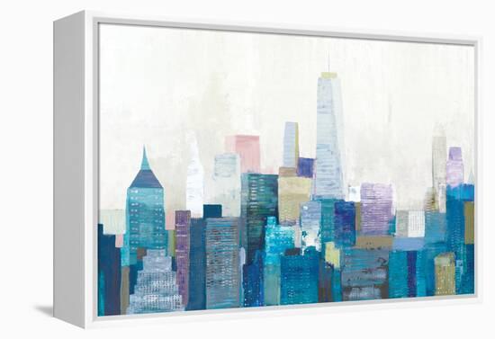 City Life II-Allison Pearce-Framed Stretched Canvas