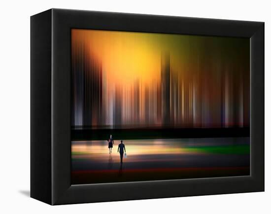 City Life-Josh Adamski-Framed Premier Image Canvas