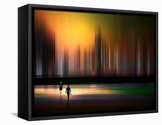 City Life-Josh Adamski-Framed Premier Image Canvas