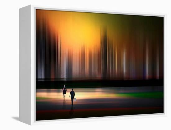 City Life-Josh Adamski-Framed Premier Image Canvas