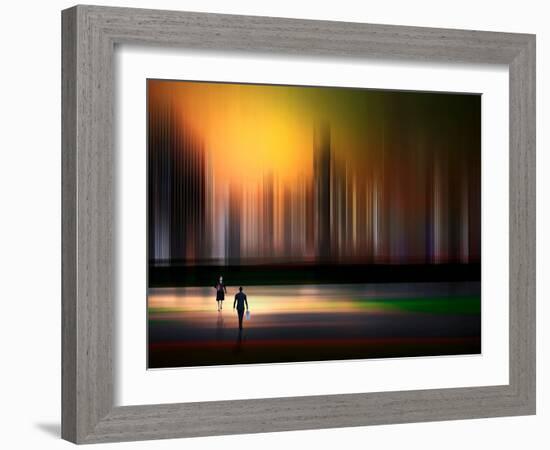 City Life-Josh Adamski-Framed Photographic Print